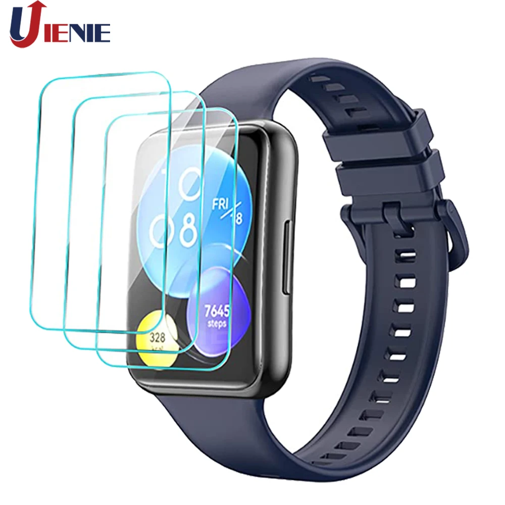 3 قطعة فيلم هيدروجيل بولي يوريثان لهواوي ساعة صالح 2 ساعة ذكية Fit2 حامي الشاشة الكاملة HD واضح المضادة للخدش الأفلام