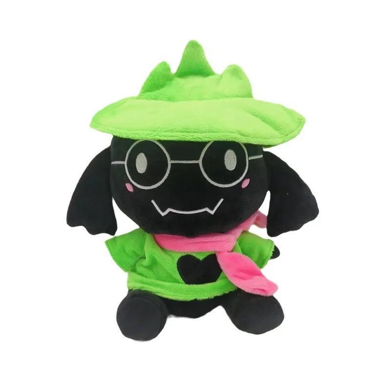 

New Ralsei Plush from Deltarune Soft Body Pillow Cushion Fluffy Prince Stuffed Doll Perfect Game Character Gift for Fans & Kids