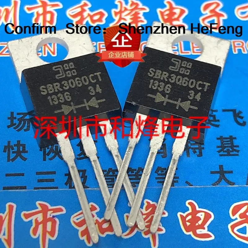 5PCS-10PCS SBR3060CT  TO-220 60V15A   Original On Stock Quicky Shipping