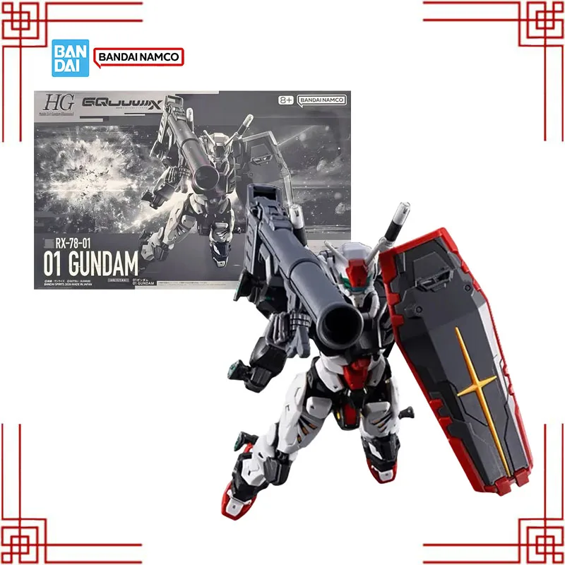 

Bandai Gundam Model Kit HG 1/144 GQuuuuuuX RX-78-01 01 GUNDAM Action Figure Gunpla Building Kit Collectibles Anime Toy Gift