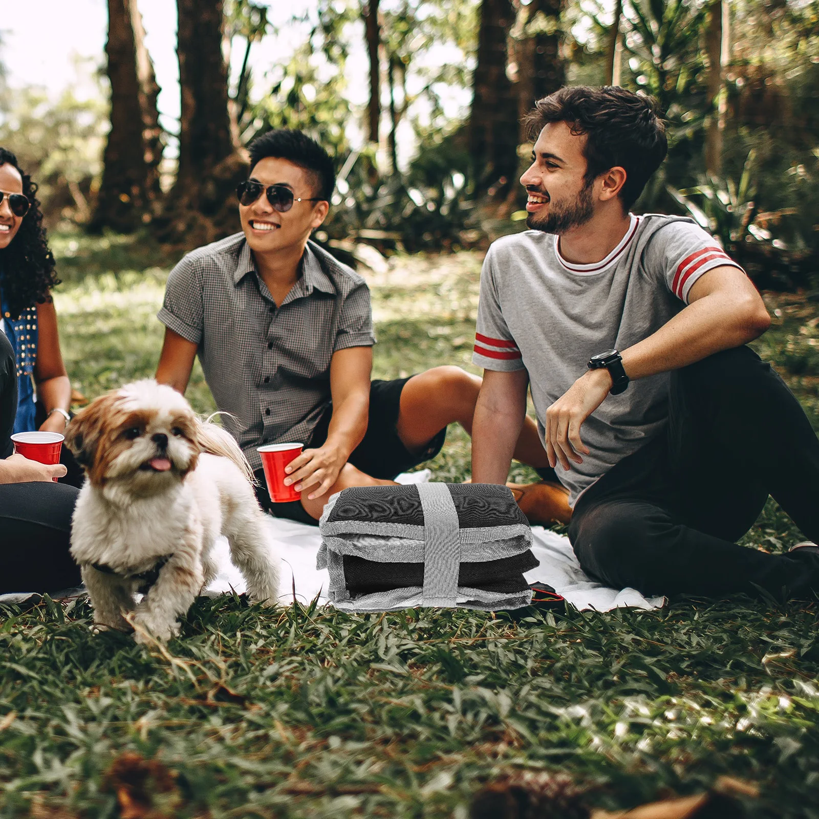 

Outdoor Folding Cushion Seat Camping Mat for Picnic Portable Dining Chair Protection
