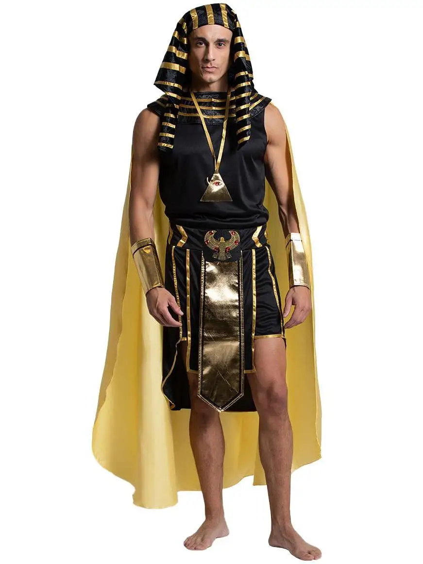 

Pharaoh COS Costume Halloween Party Wear Women's Traditional Chinese Clothing Stage Performance Outfit Non-Branded Customizable