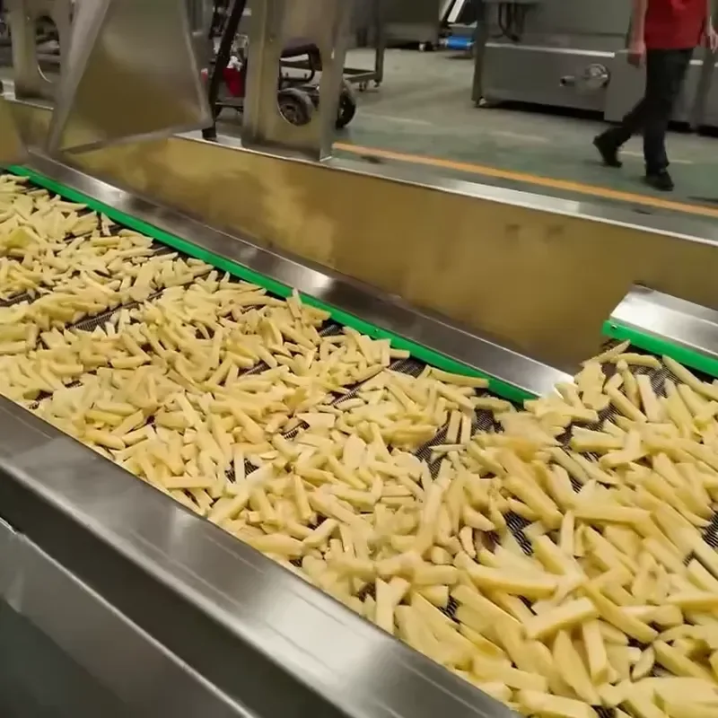 【CHIMU HOME】 Automatic Frozen French Fries Making Plant for Commercial Grade Potato Processing Line