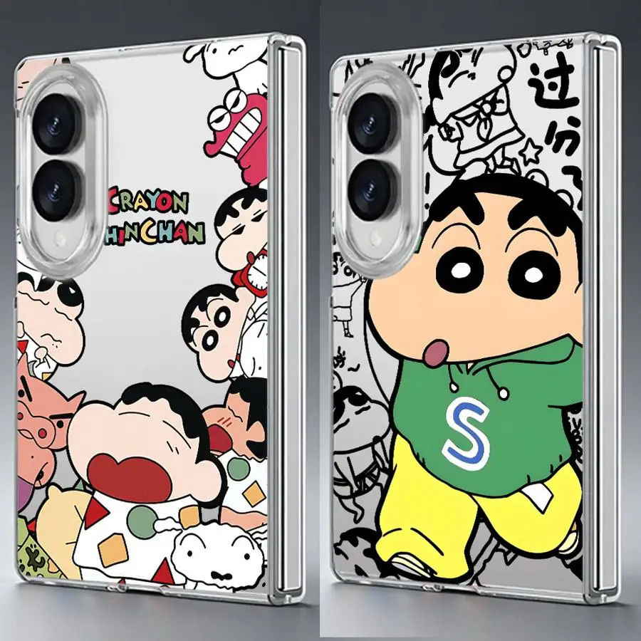 Phone Shell Case for Samsung Galaxy ZFold8 Ultra Z Fold 8 Z Fold8 Wide Shin-Chan Comic Graphic