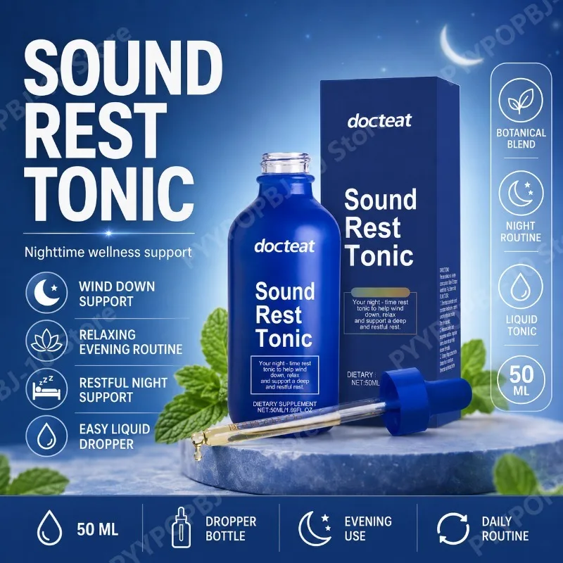 

Nighttime Rest Quality Supplement Sleep Support Botanical Liquid Drops 50ml