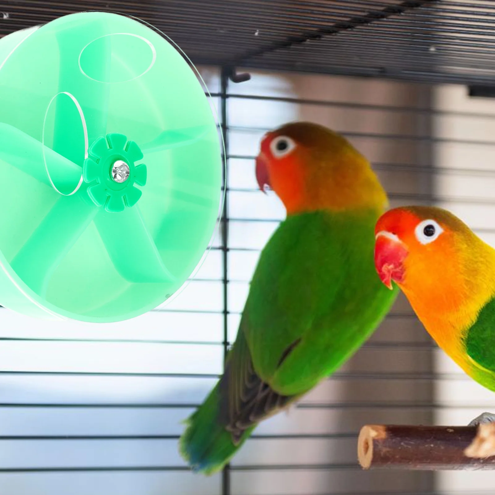 

1pc Parrot Foraging Box Acrylic Bird Feeding Puzzle Durable Bite Resistant Pet For Cockatiel Conure Macaw Feeder