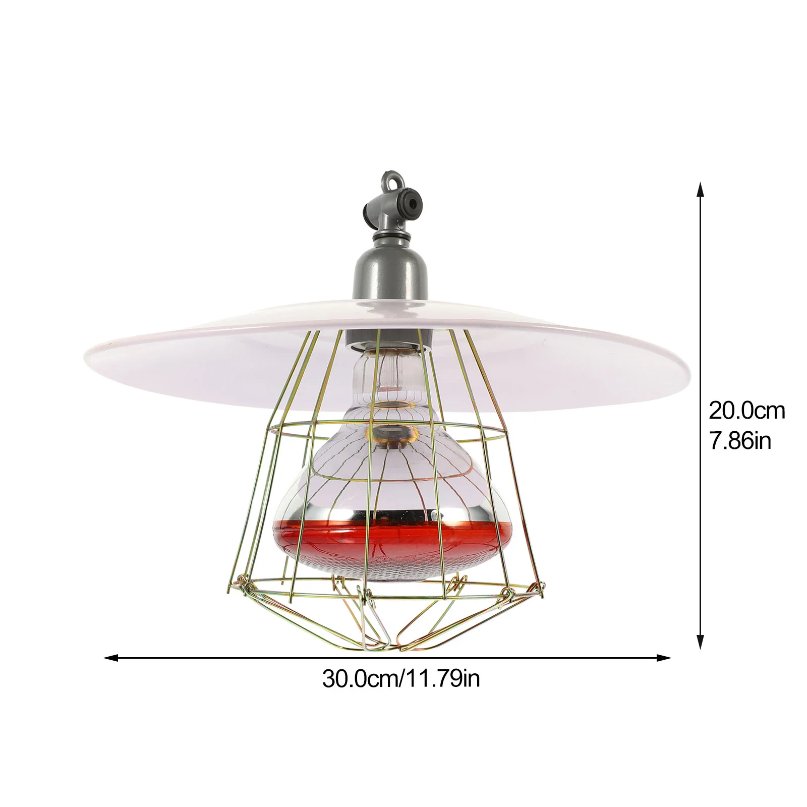 Heat Lamp Set Livestock Cage Heating Light Accessory Heater Small Pig Warm Guinea Accessories Durable Pet Bulb