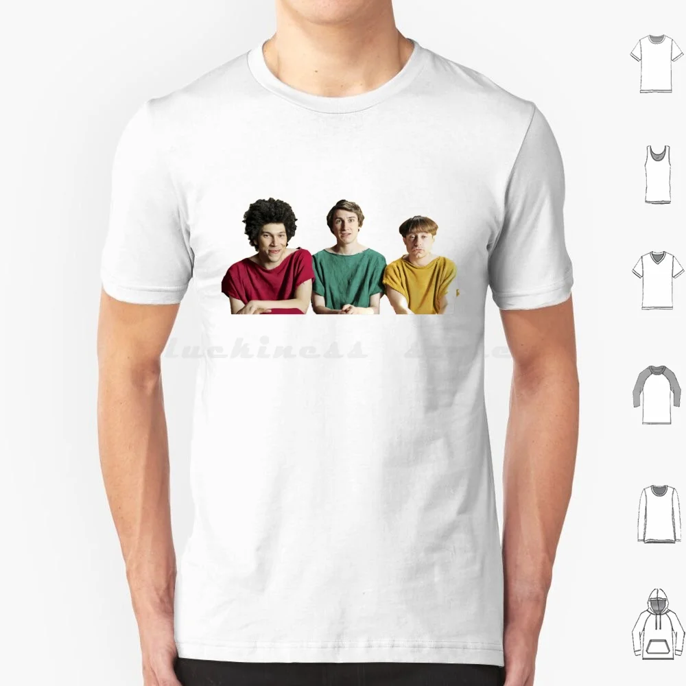 Plebs-Grumio , Stylax , Marcus ( Plain Background ) T Shirt Men Women Kids 6xl Grumio Plebs Marcus Stylax Jason Pleb Tv Show Tv #1