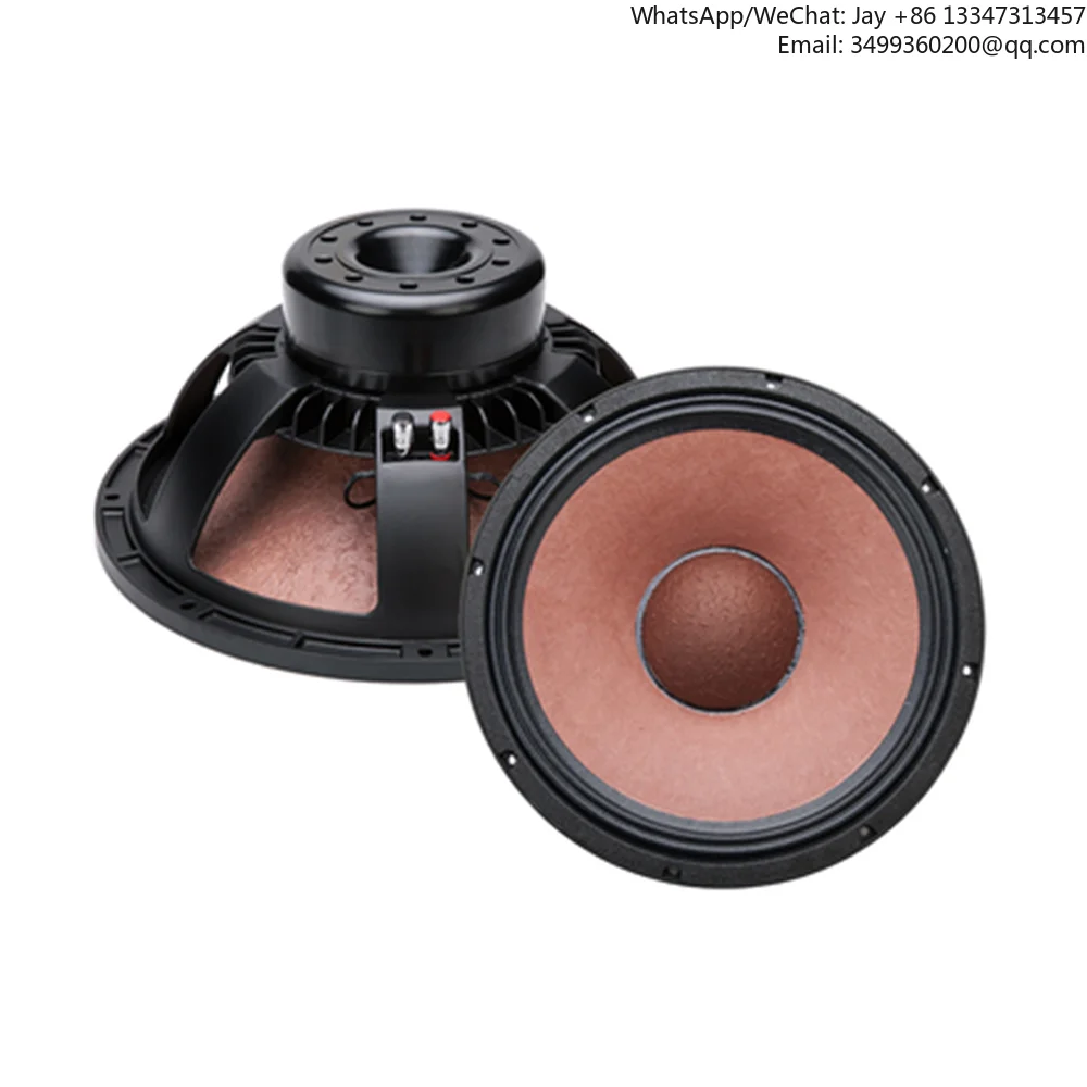 

PA-054 15 Inch/395mm Professional Audio Subwoofer Driver 100mm Invoice Coil 8 Ohms 600~1200W 98dB Frequency 43Hz 7.4kg/ 1 PCS