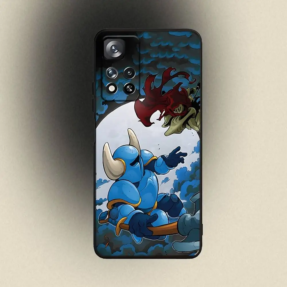 เคสโทรศัพท์ S-ShovelS Game Knight สำหรับ Samsung Galaxy A 91,80,73,72,53,52,51,22,5G,Plus,J,Note แบบนิ่ม สีดำ