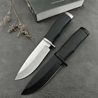 BK 2008 Fixed Blade Knife Outdoor Pocket Knife 5Cr13Mov Blade ABS Handle EDC Survival Camping Hiking Hunting Tools