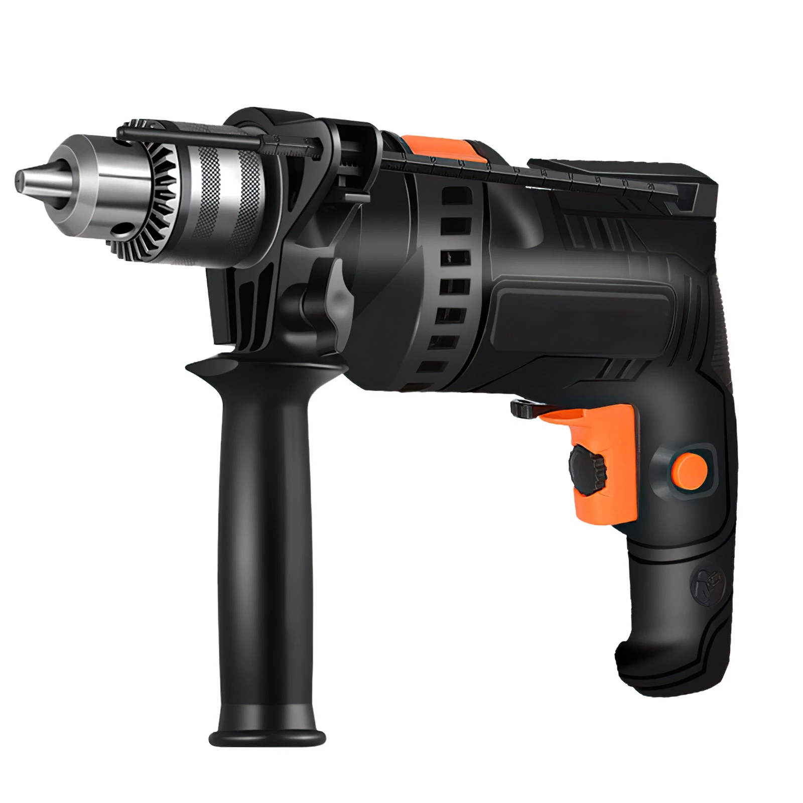 Taladro de impacto eléctrico con cable de 3000RPM, 710W, taladro percutor, velocidad Variable, con mango giratorio, para el hogar, el jardín y el bricolaje