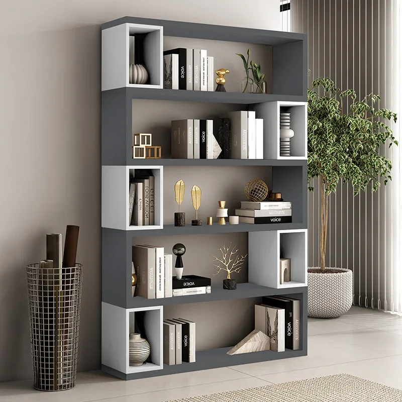 Bedroom Nordic Display Book Shelf Filing Magazine Wood Side Book Shelf Modern Tall Libreria Estanteria Home Furniture HD50BC