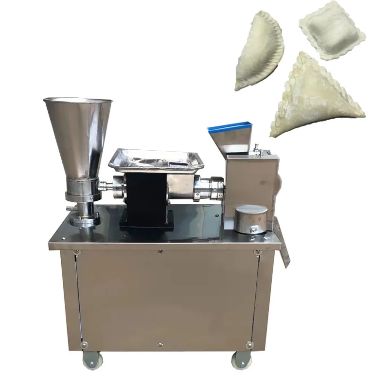 Commercial Automatic Dumpling Making Machine Stainless Steel Samosa Making Machine Spring Roll Empanada Samosa Gyoza Maker