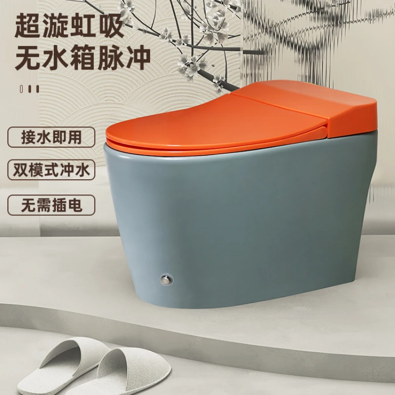 

Non-siphon pulse ordinary toilet without water tank color water closet