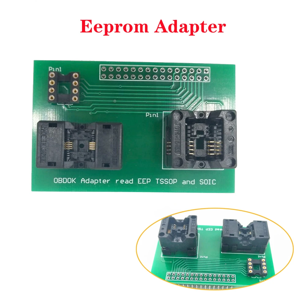 New Original UPA USB Programmer EEPROM Adapter Read EEP TSSOP and SOIC  Not Read Eprom M35080 Microwire 93Cxx 93Sxx