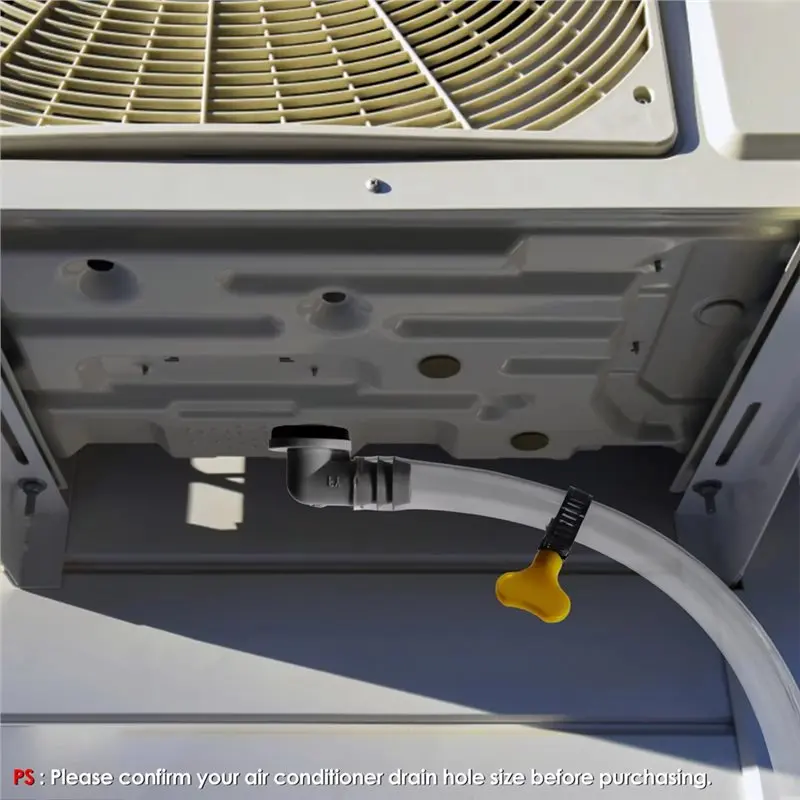 Reliable-Air Conditioner Drain Hose 3 Inch Connector For Portable AC Unit Replacement For Universal Mini-Split System