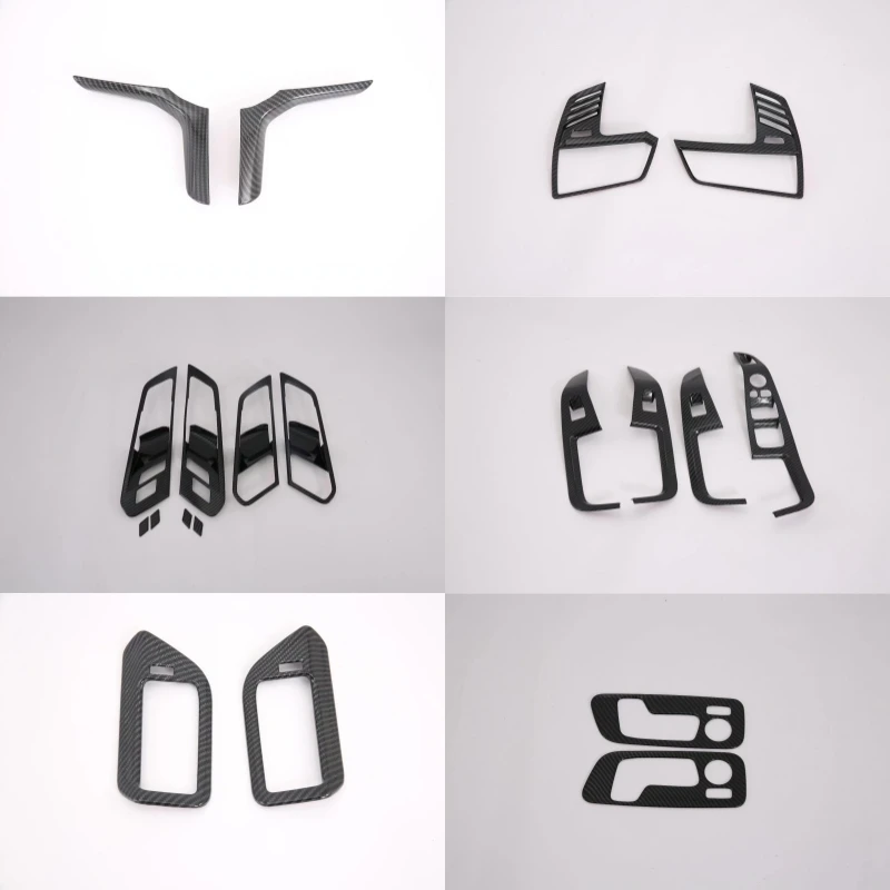 LHD Interior Mouldings For BMW X5 G05 2019-2023 Inner Handle Frame Window Regulator Switch AC Outlet Vent Decoration Cover