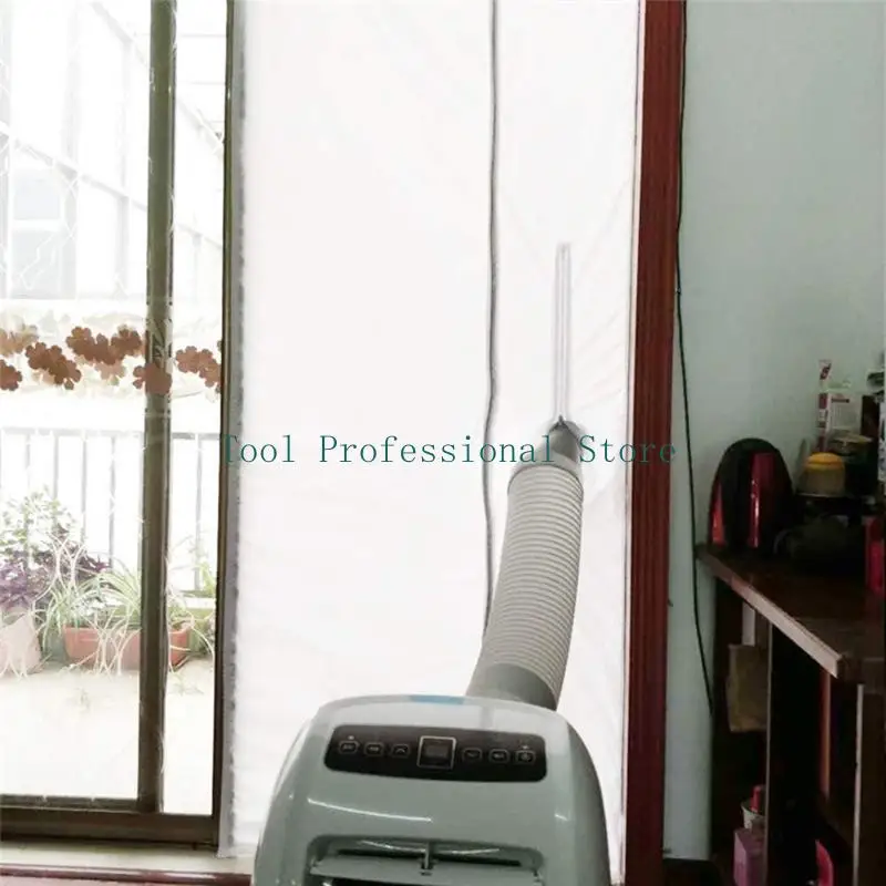 57QF Sealing Cloth for Sliding Door of Mobile Conditioner Air Screen Door Seal Auto-close Air Conditioning Baffle