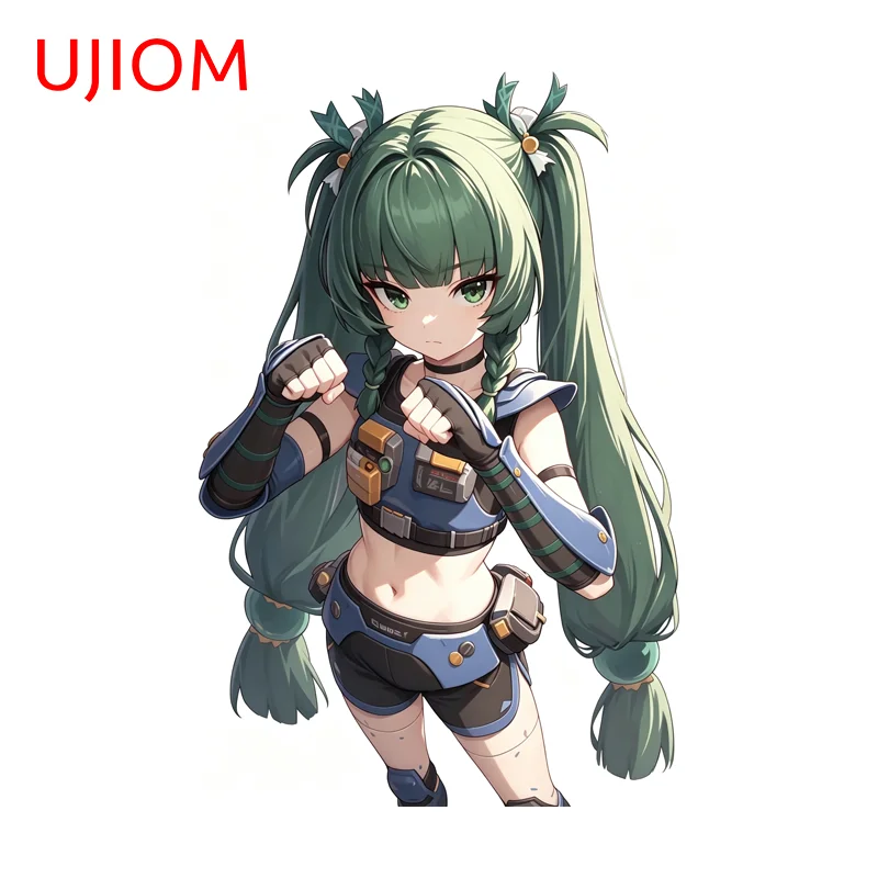 UJIOM Qingyi Big Bouncy Castle Wall Sticker Wuthering Waves Pocket Pussy Army Wall Decal Props For Light Switch Decoration