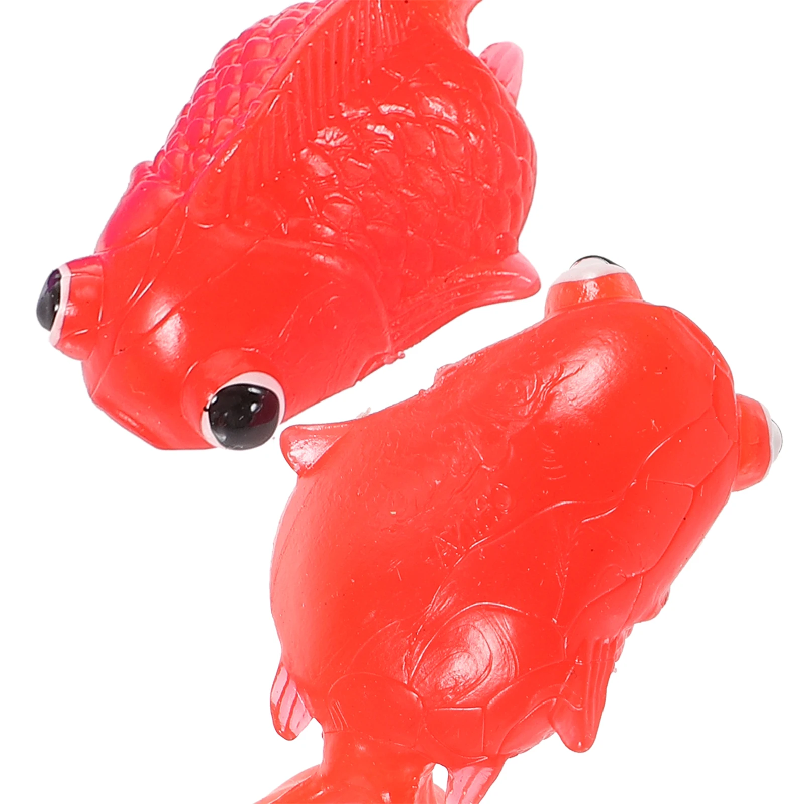 

12pcs Realistic Goldfish Toy Funny TPR Goldfish Model Figure Set Party Favors Gifts For Kids Children (Mixed Color)