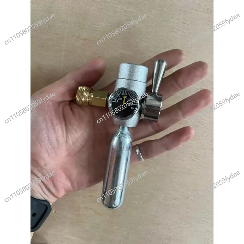 Pneumatic Espresso Maker, CO2/Argon Regulator With Pre-infusion & Constant Pressure, Portable Manual Coffee Machine