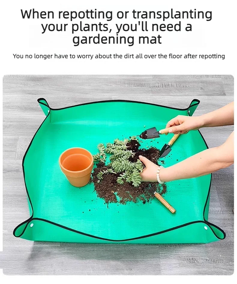50*50cm Flower Pots Transplant - đánh giá và giá Repotting Mat