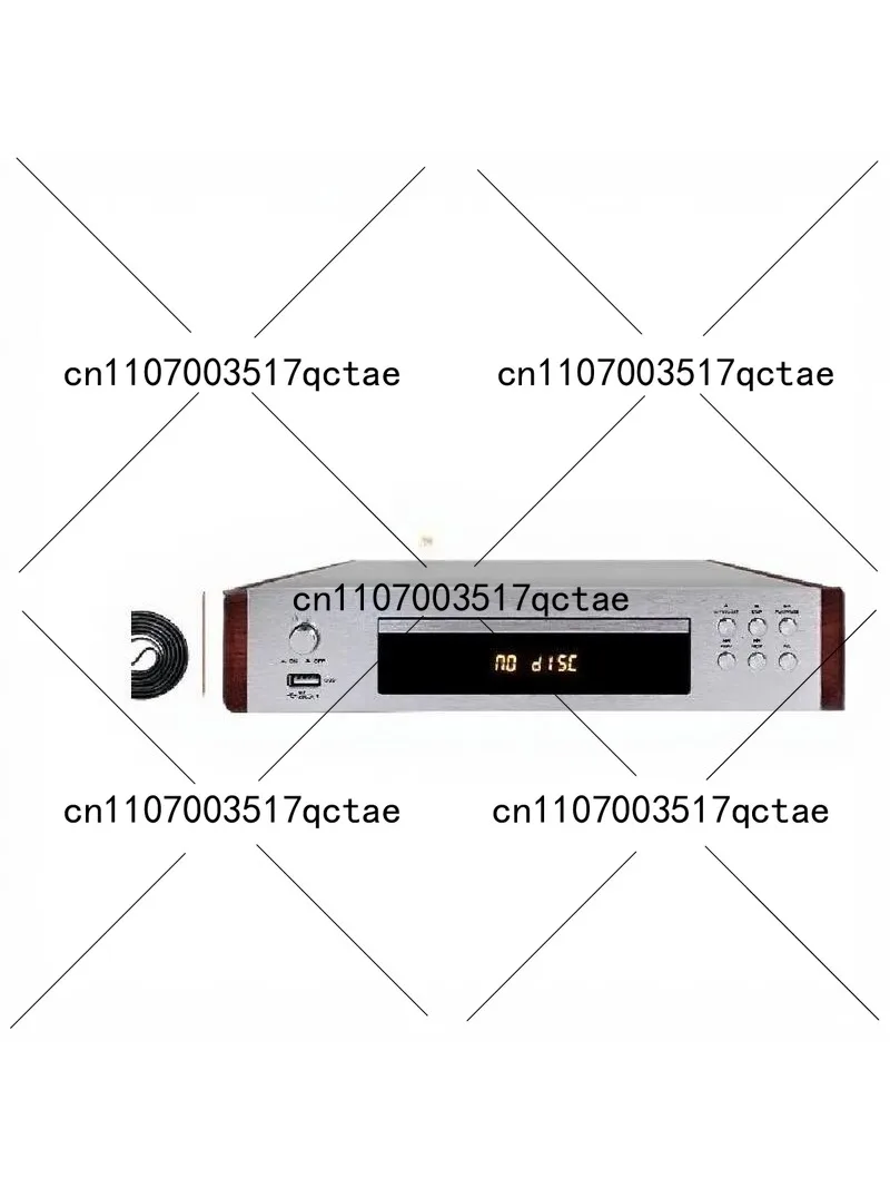 HD Home DVD CD Player EVD Media USB Audio Video Playback Digital Fiber Coaxial Output Black Audio Video Player