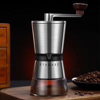 Manual Coffee Grinder High Quality Hand Coffee Mill with Ceramic Grinding Core Adjustable Home Portable Coffee Grinding Tools