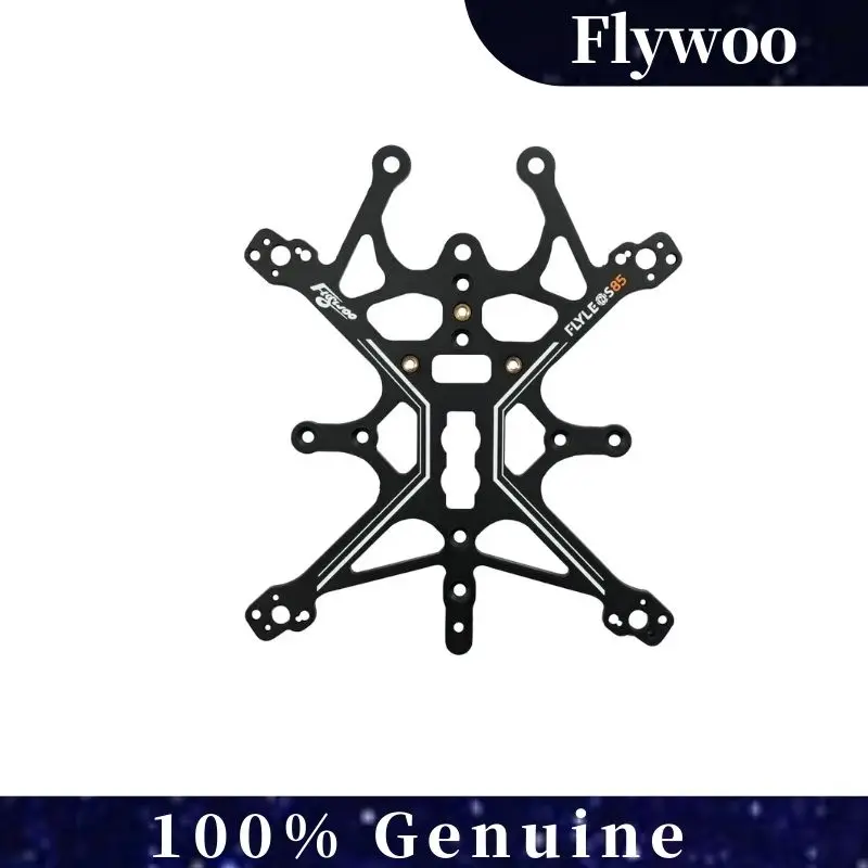 Flywoo FlyLens 75 85 O3 O4 Kit de accesorios de marco, soporte VTX y placa inferior de fibra de carbono para piezas de reparación de drones FPV Freestyle