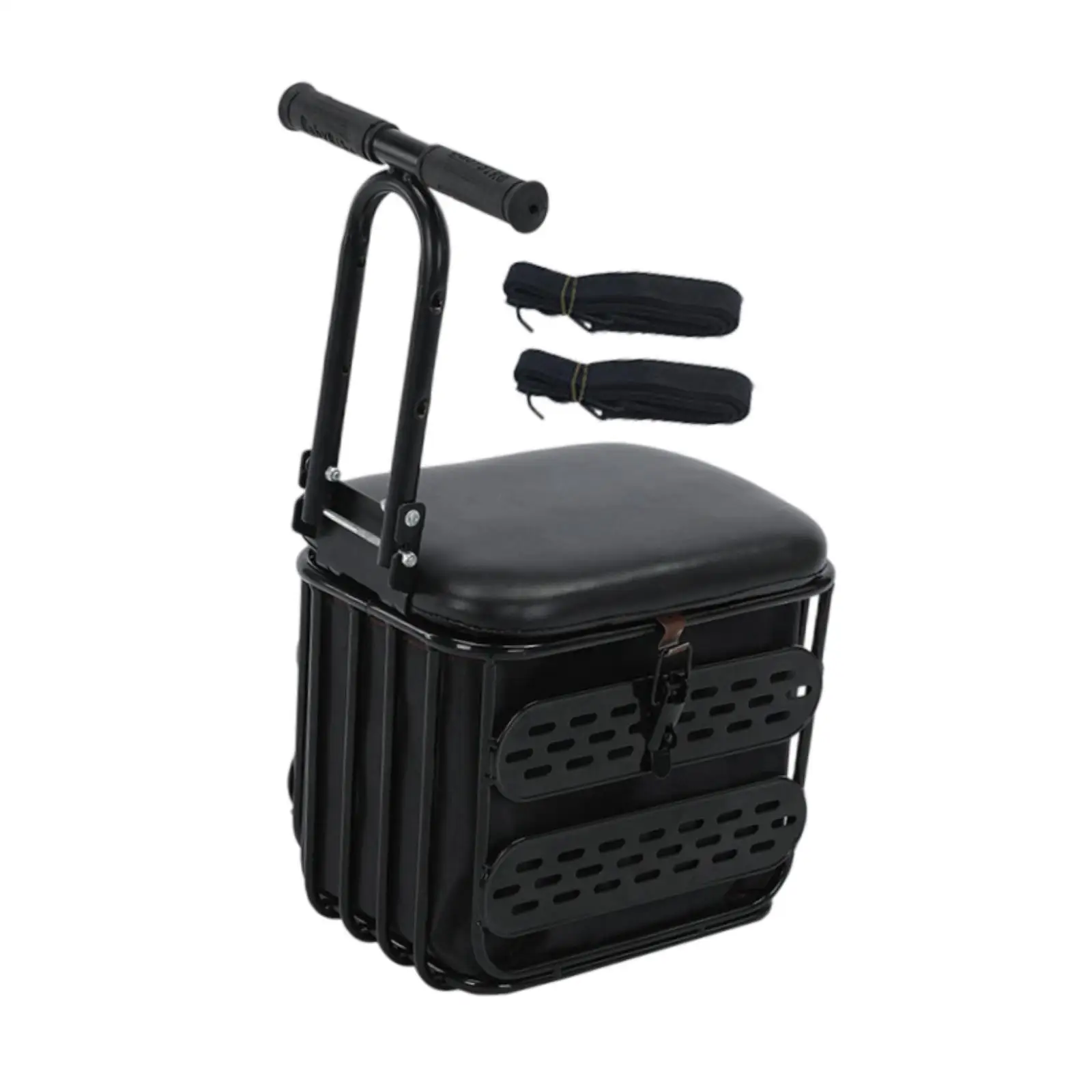 

Front Bike Child Seat with Large Capacity Storage Metal Kids Seat for Electric Scooter and Motorcycle Riders