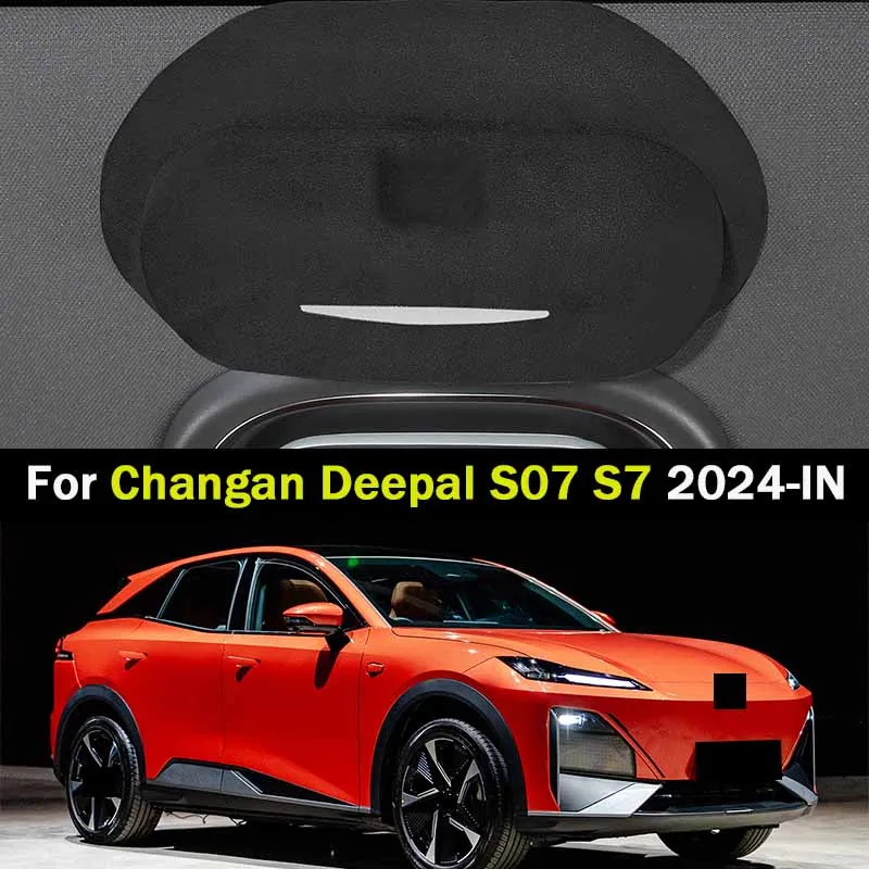 

Чехол-держатель для очков, чехол для салона автомобиля, люк на крыше, чехол для очков, зажим для солнцезащитных очков, автомобильный органайзер для Deepal S07 S7 2024-IN