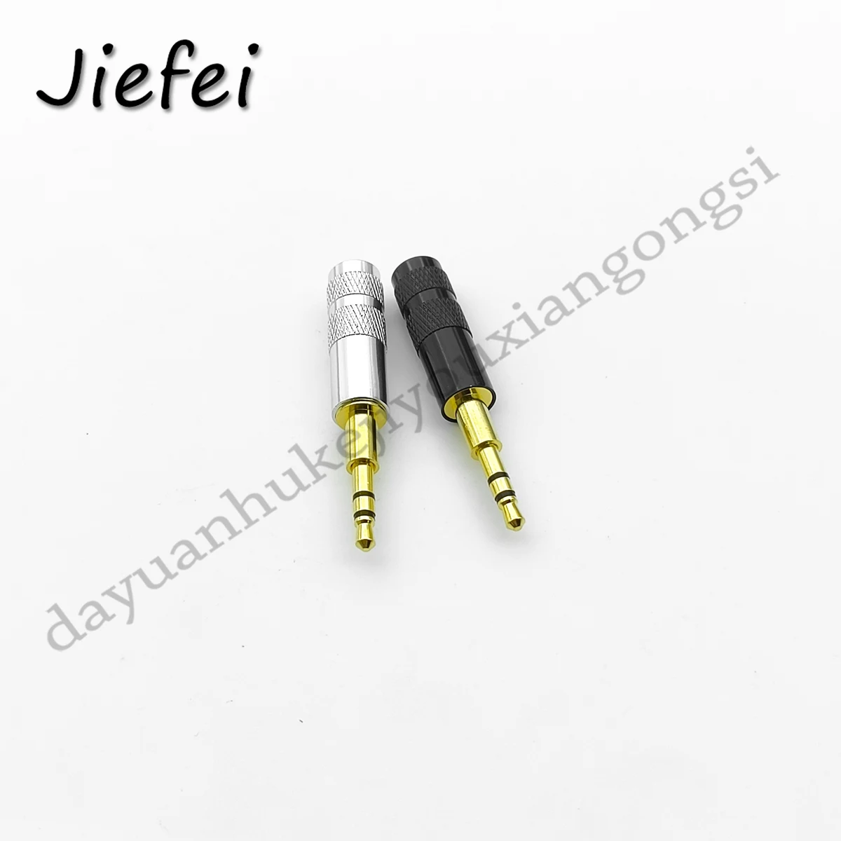 100Pcs Mini 2.5 mm Jack 2 3 Pole Mono Stereo Male Audio Plug Solder Cable Adapter DIY Repair Earphone Headphone Connector