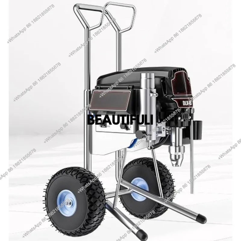 

Поршневой распылитель высокого давления без воздушного латексного покрытия, электрический пневматический распылитель краски, мульти