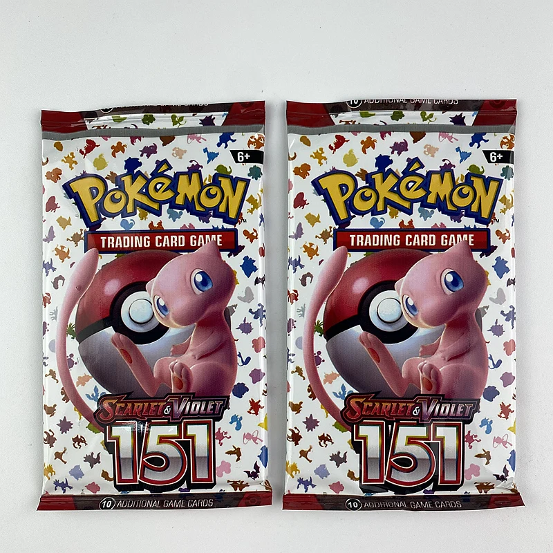 Pokemon TCG: Scarlet & Violet 151 classics Expansion Booster, tarjetas comerciales, versión en inglés, 10/20 piezas