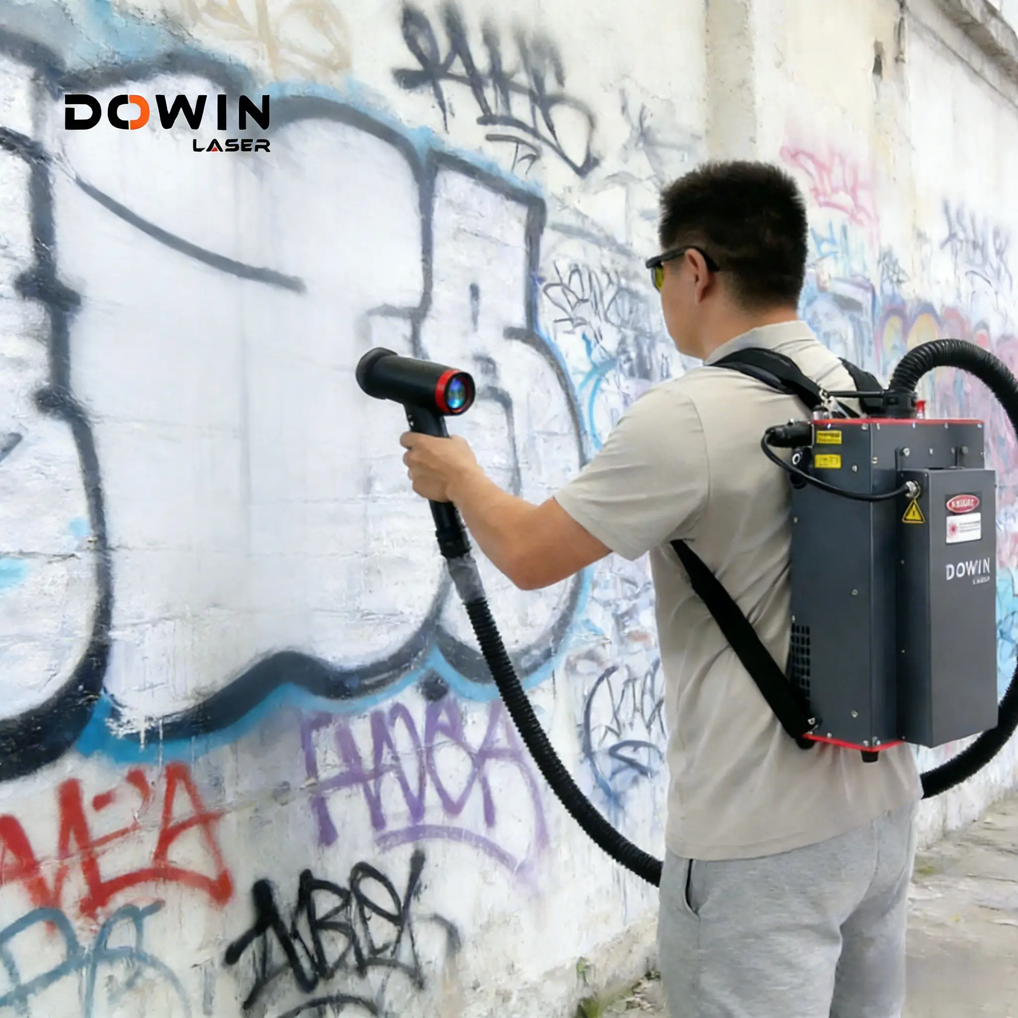 

Рюкзачный лазерный очиститель Pulse Fiber 100 Вт, 8 режимов очистки, портативная лазерная машина для удаления ржавчины, краски и масла