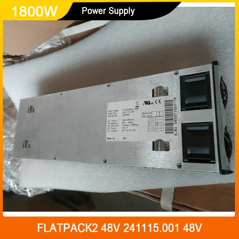 

FLATPACK2 48V 241115.001 48V 1800W Power Supply Module For ELTEK High Quality Fast Ship