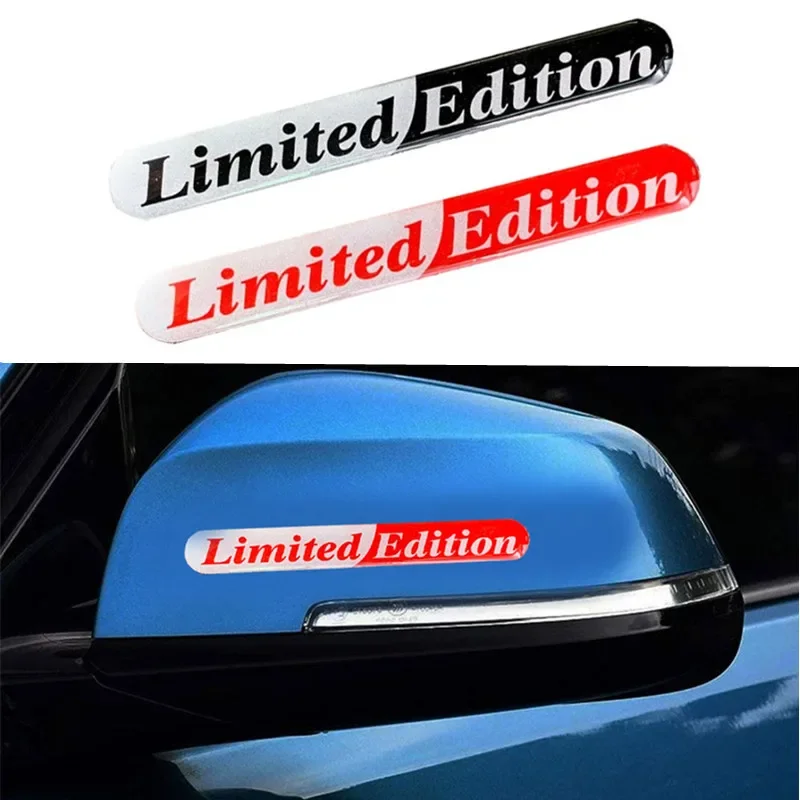 1x 3D Limited Edition Emblem Car Sticker Resin Gel Reflective Decal Auto Motorcycle Tank Bumper Trunk Sticker Car Decor Decal