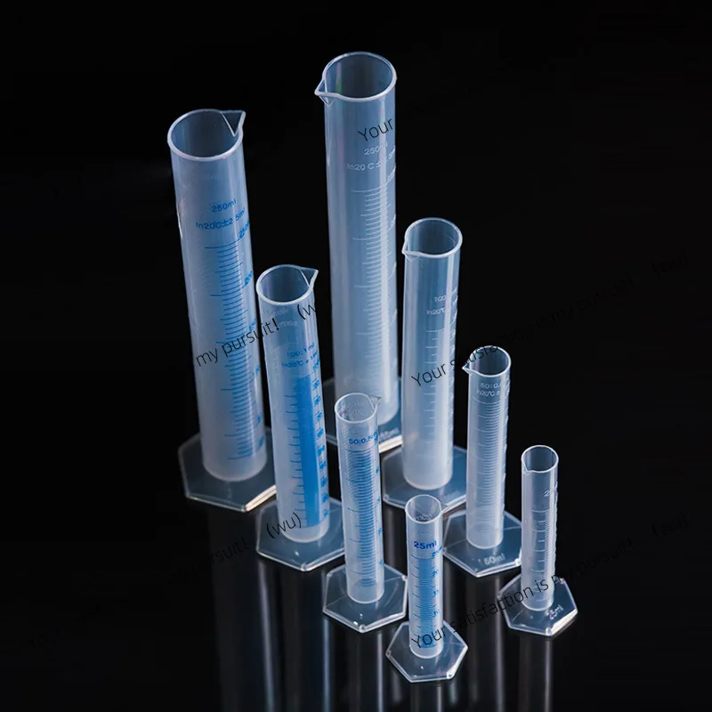 1000ml plastic measuring cylinder Laboratory supplies blue line measuring cylinder