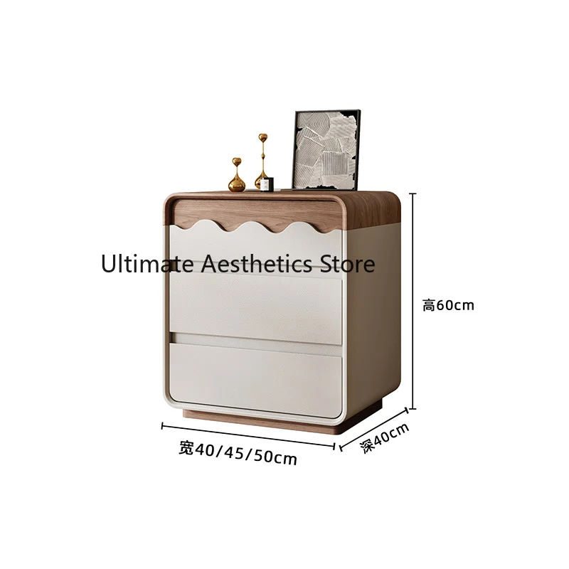 #Storage Premium Bedside Table Light Luxury Creative Unique Bedside Tables With Drawers Mesitas De Noche Bedroom Furniture