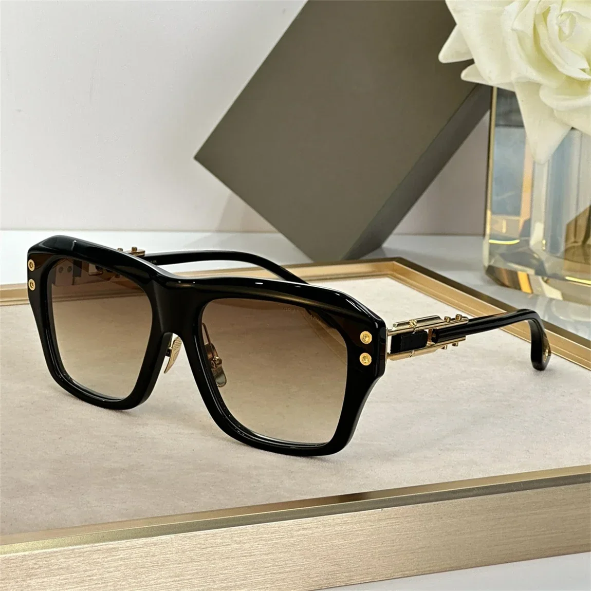 New Fashion Design GRAND APX DTS417 Luxury Mens And Womens Sunglasses Top Quality Designer Eyeglasses Acetate UV400