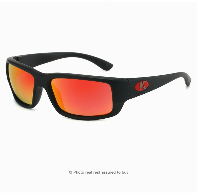 KAROS Original Stil Polarisierte Sonnenbrille Männer Fahren Gläser Männlichen Anti-Uv Sommer Reise Brille Shades Kostenlose Box – Detail 14