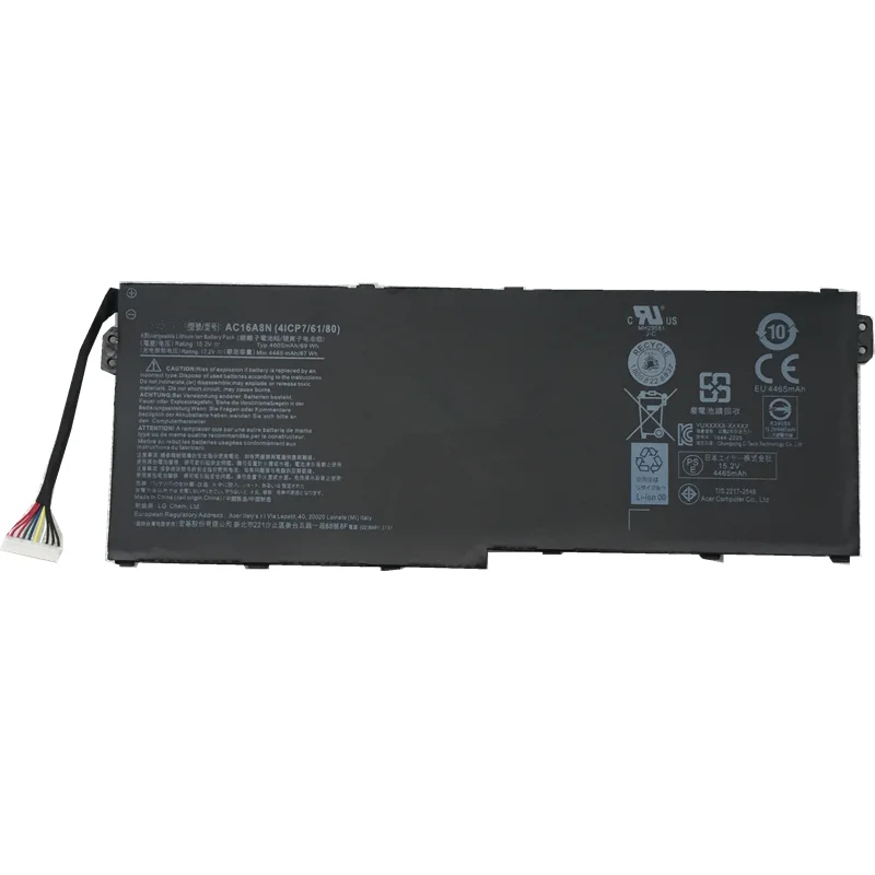 Original Laptop Battery For V15 VN7-593G V17 Nitro BE VN7-793G AC16A8N