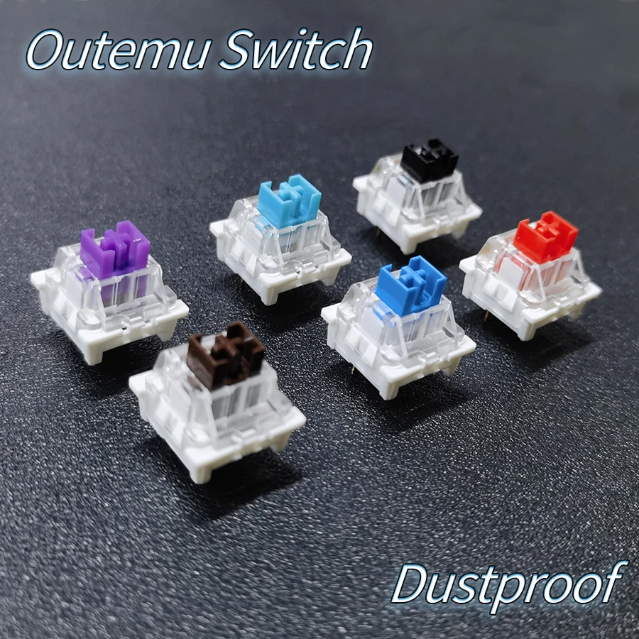 70/30/30pcs Dustproof Switch For Mechanical Keyboard Shaft Switch Gamer Keyboard Axis Clicky Linear Tactile Silent Switches