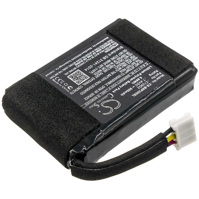 Battery for Bang & Olufsen BeoPlay P2 PN:C129D2 (900mAh) 7.4V