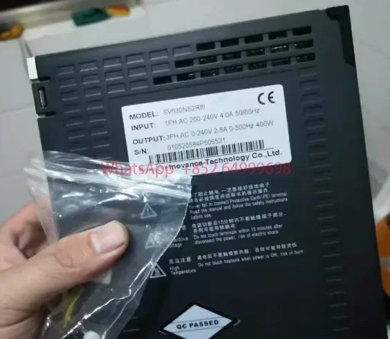 New SV630NS2R8I servo drive