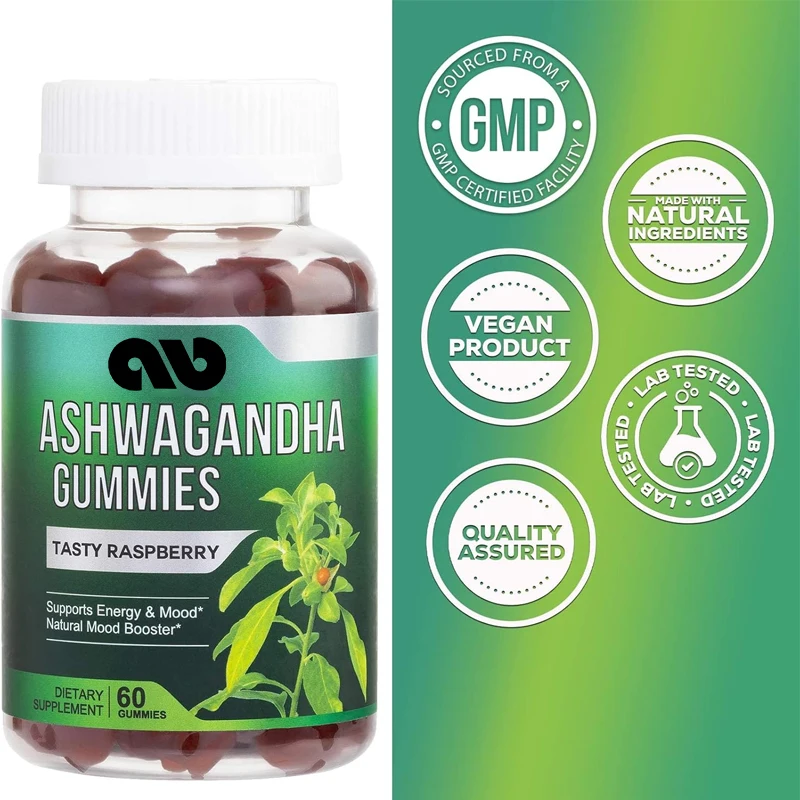 Male and Female South African Drunken Eggplant Gummies - Used for Natural Stress Support, Energy and Immune Support -60 Gummies