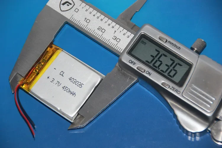 3,7 В 403136 403035   Литиевая батарея, полимерная красота H900, двойной объектив, рекордер, встроенный сердечник, стойка 450 мАч, литий-ионный аккумулятор