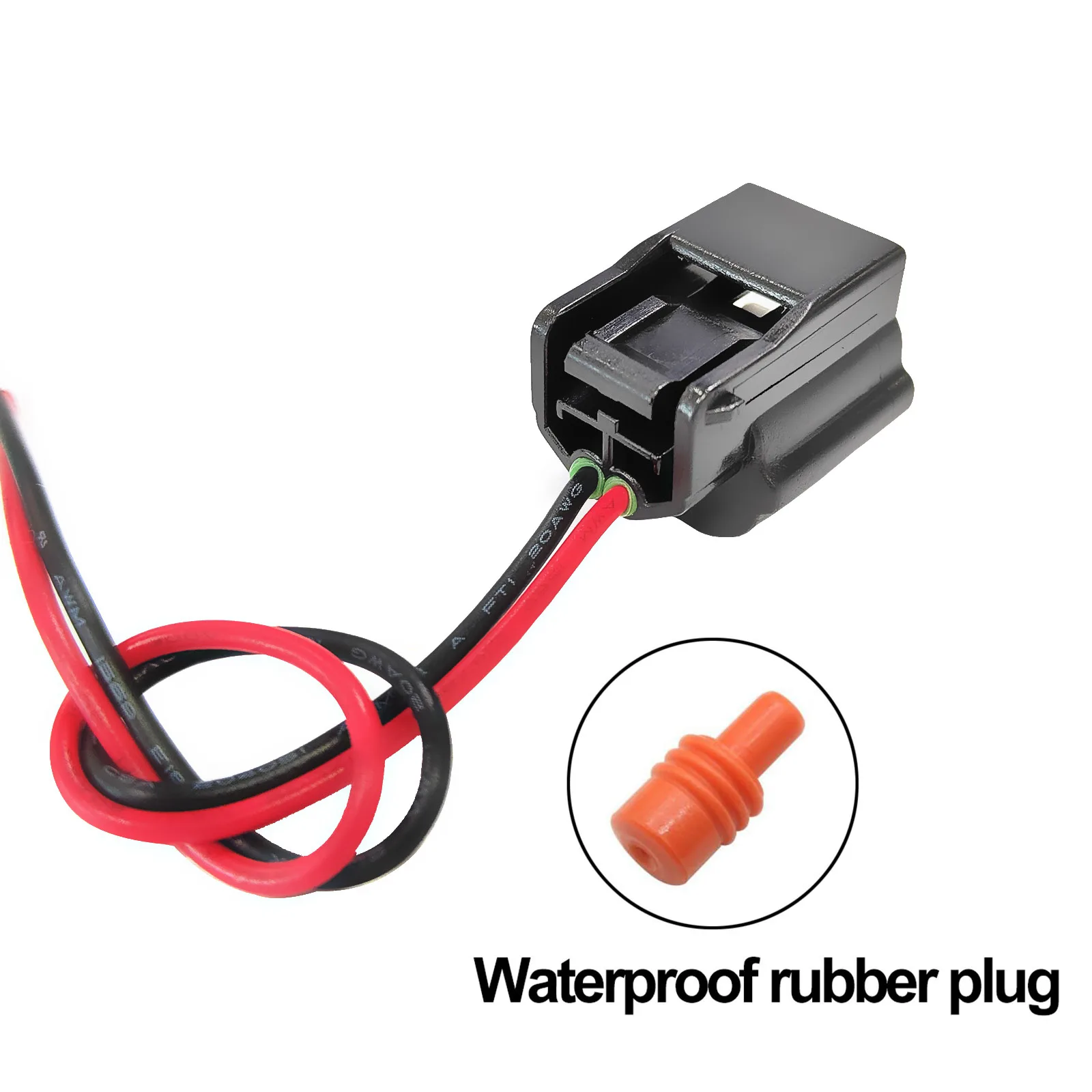 For Nissan Leaf Micra March Versa Note Almera Sentra Pulsar Tiida Pathfinder 2Pin ABS Sensor Wheel Speed Connector Pigtail Plug