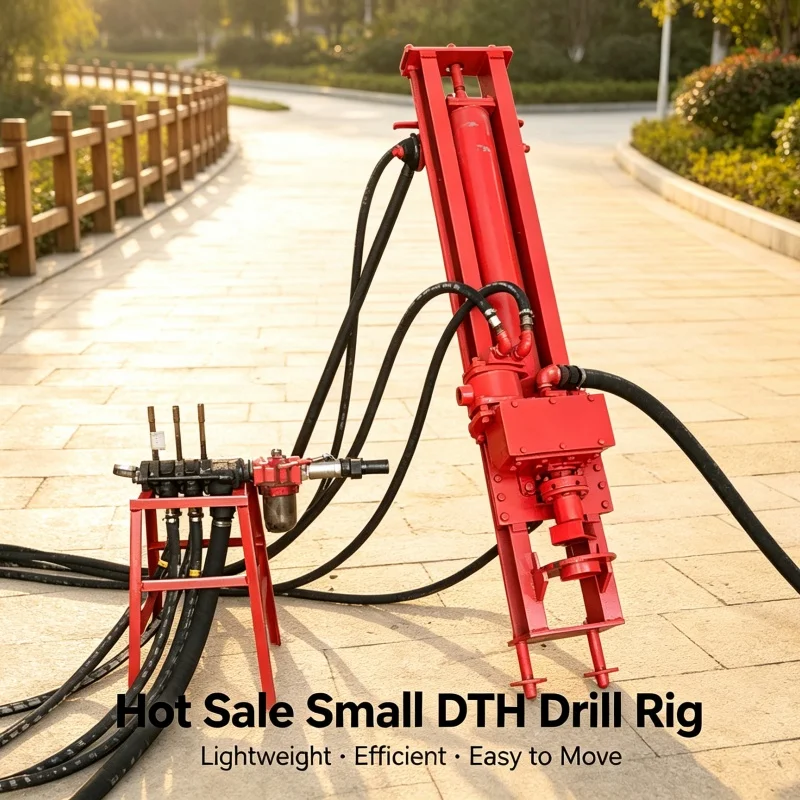 Customized Small Quarry Engineering DTH Drilling Rig, Open Pit Bracket Drilling Rig, Slope Rock Anchor Drilling Equipment